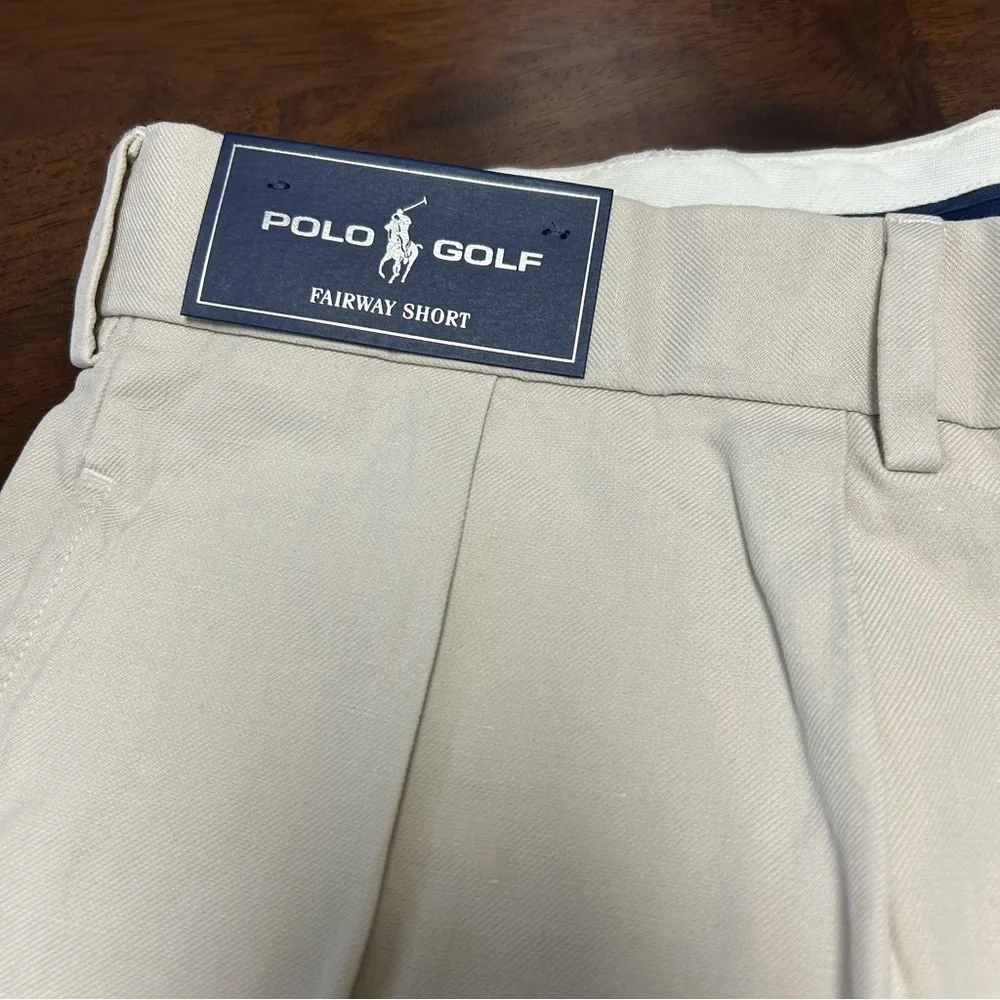 NWT Polo Golf Ralph Lauren Fairway Short Men's Khaki Shorts Size 40 - Picture 4 of 11
